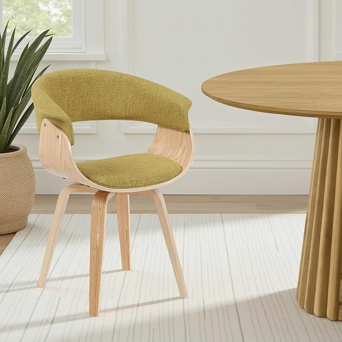 Summer Modern Chair In Charcoal Fabric and Walnut Wood