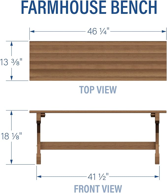 Farmhouse Bench