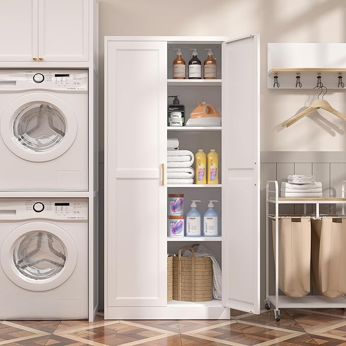 Tall Cabinet for Livingroom,Pantry, Bathroom,Kitchen