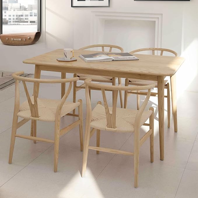 Natural Solid Wood Dining Chair