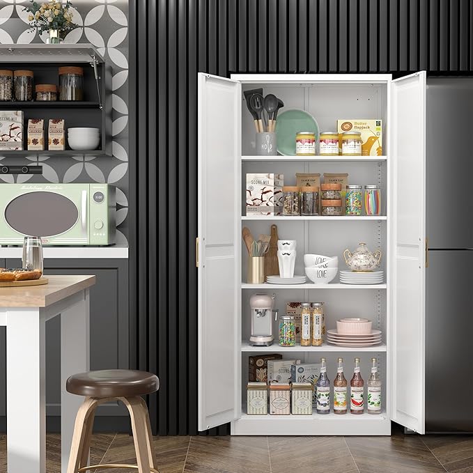 Tall Cabinet for Livingroom,Pantry, Bathroom,Kitchen