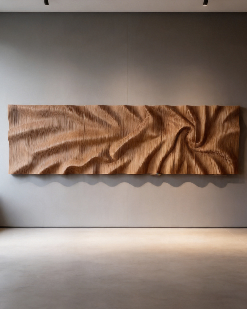Parametric 3D Wooden Wall Decor