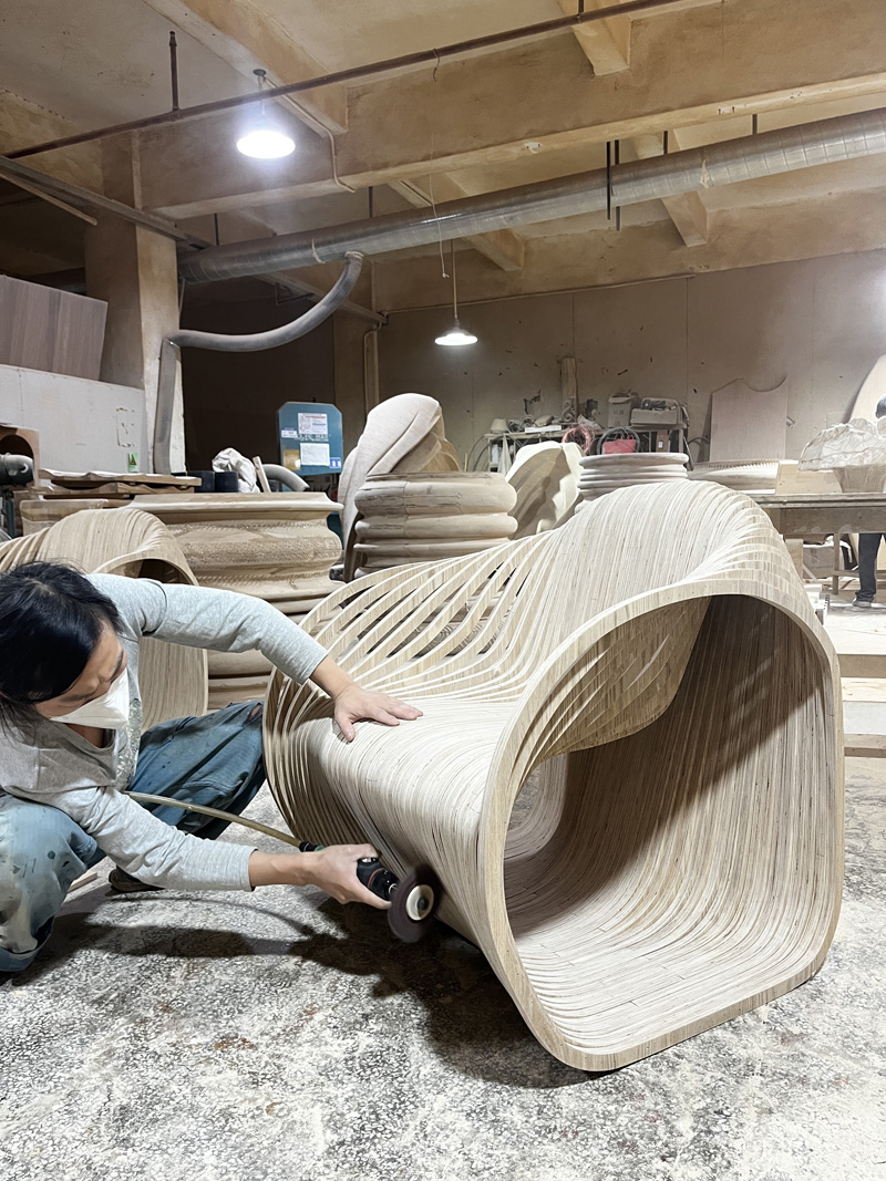Handmade Lounge chair for Living Room 