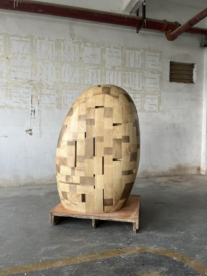  Hospitality Wooden Statement Sculpture Set 