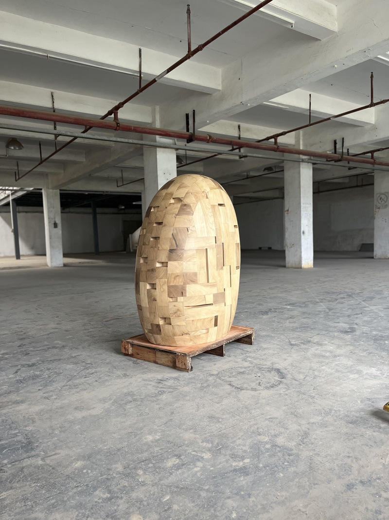  Hospitality Wooden Statement Sculpture Set 