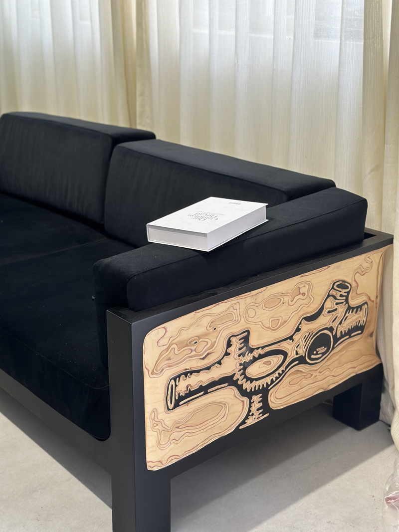 Luxury Single Arm Chair Living Room Furniture