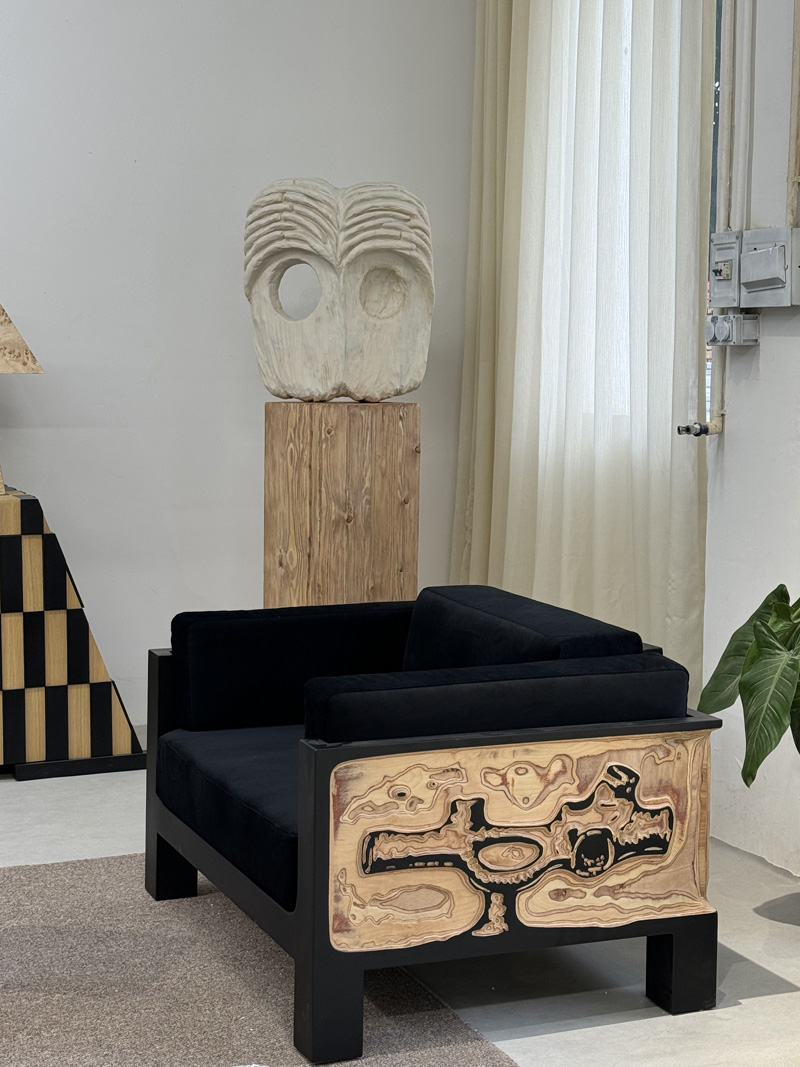 Luxury Single Arm Chair Living Room Furniture