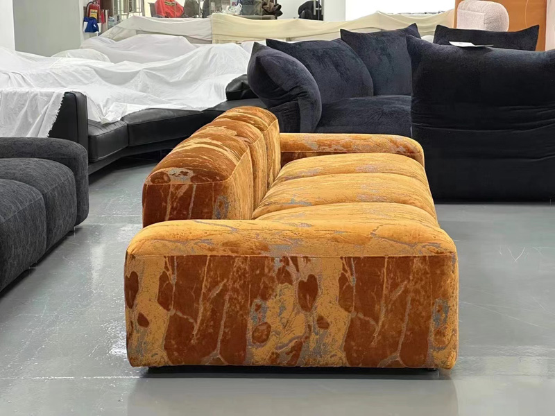 Luxury velvet Modular Sofa 