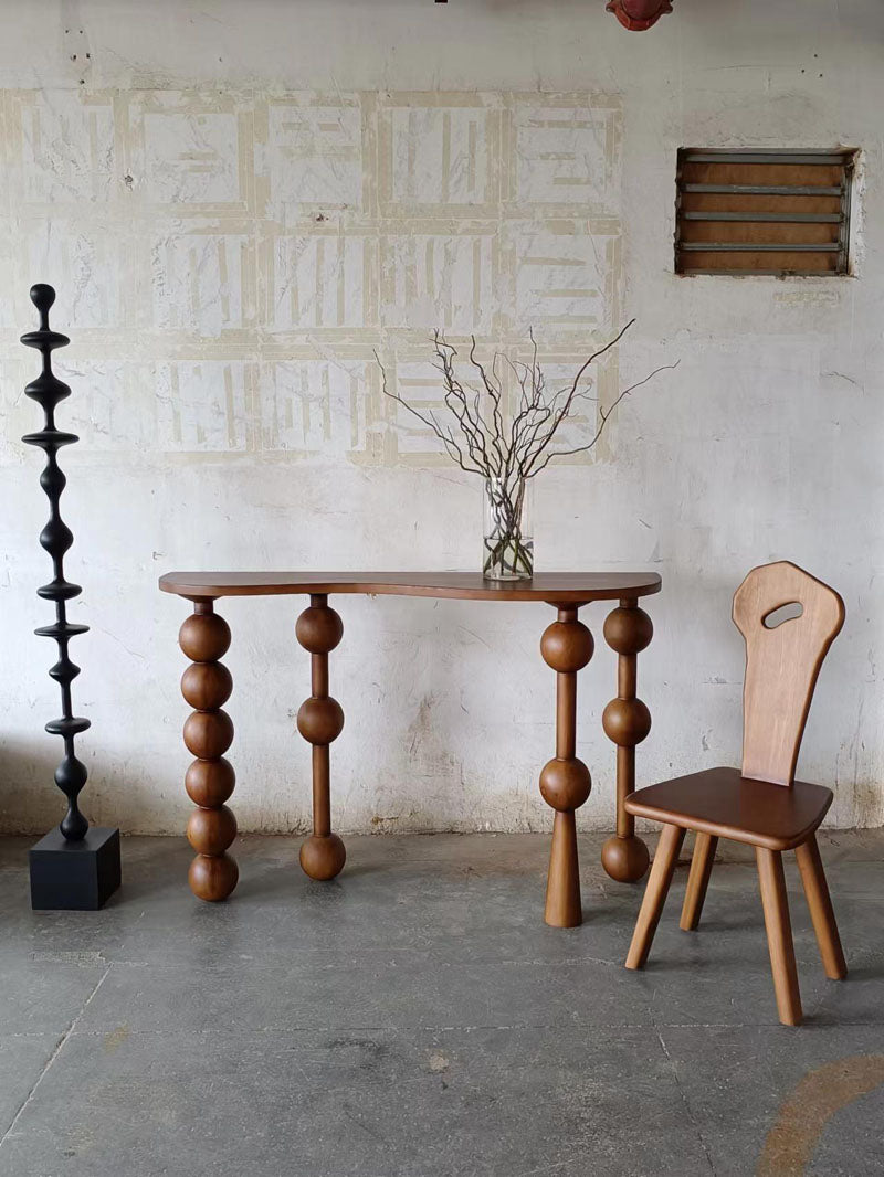 Solid Wood Console Table Home Furniture Art Decoration