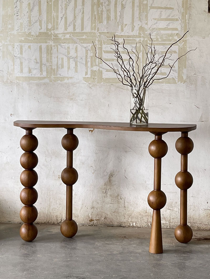 Solid Wood Console Table Home Furniture Art Decoration