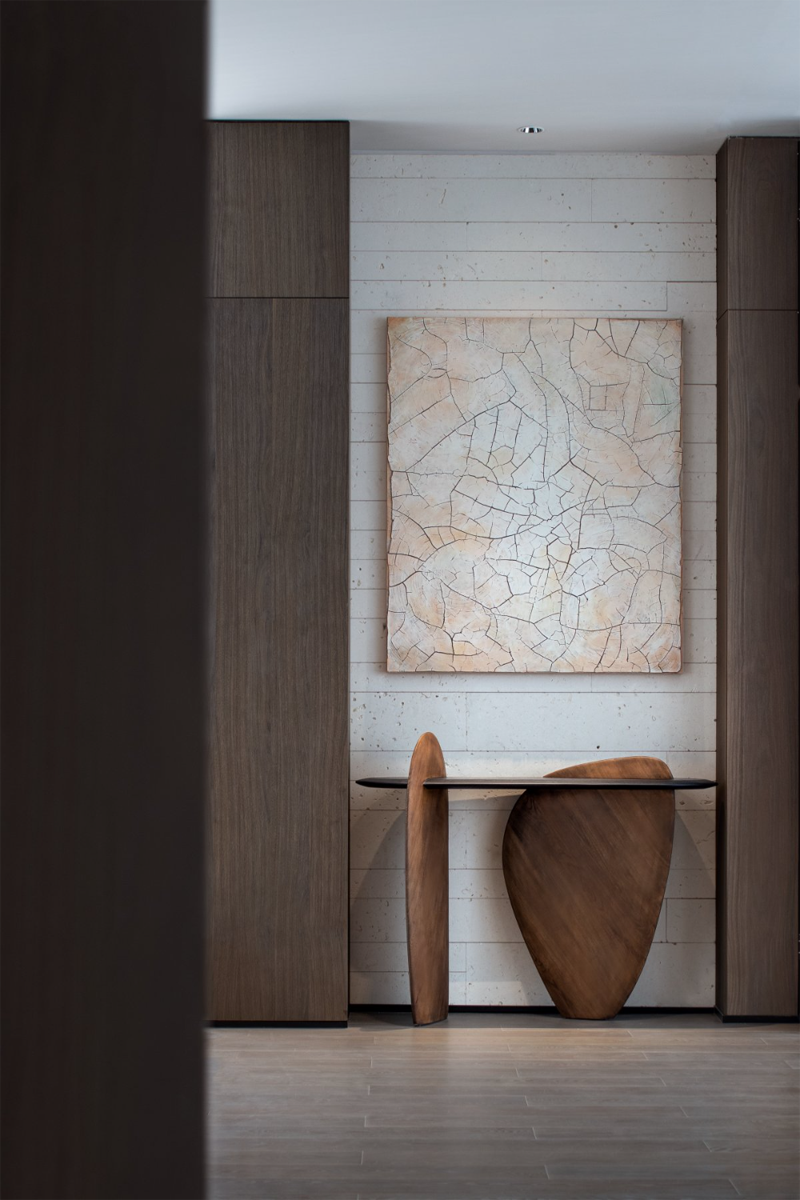 Wood Console Table - Customisable Colour & Size