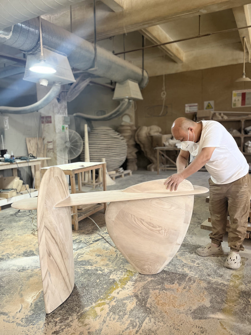 Wood Console Table - Customisable Colour & Size