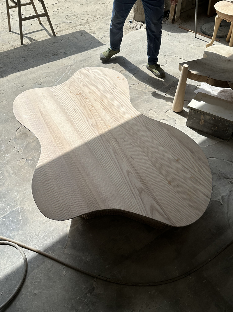 Wood Crafted Unique Coffee Table