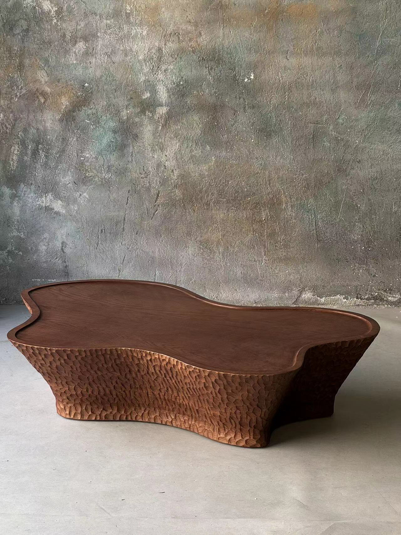 Wood Crafted Unique Coffee Table