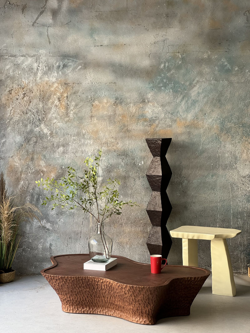 Wood Crafted Unique Coffee Table
