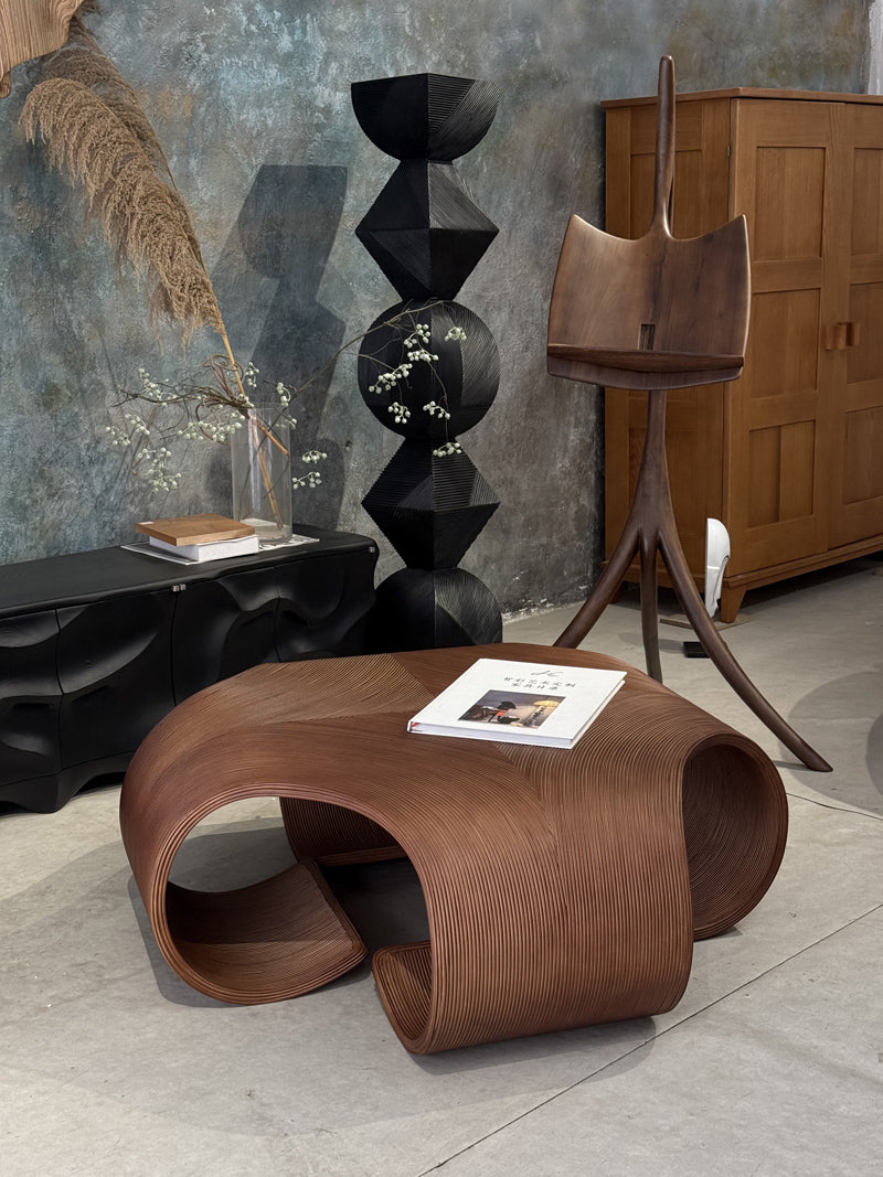 Handmade Wood Stick Coffee Table Living Room Furniture