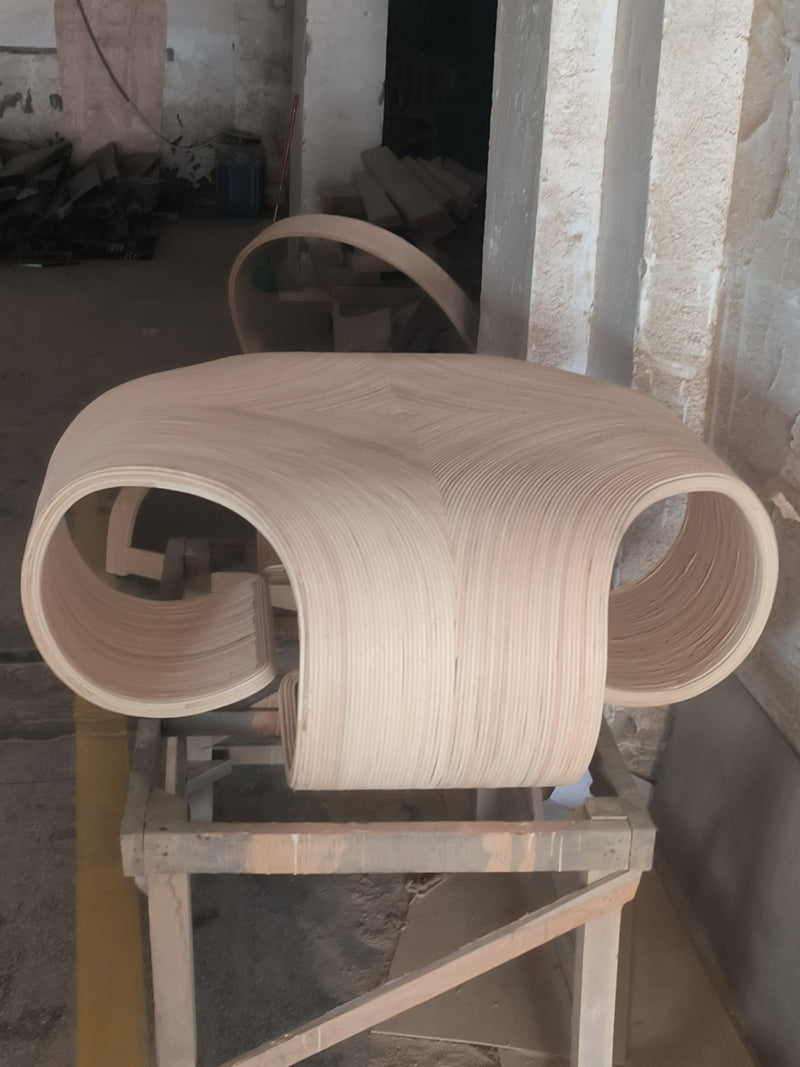 Handmade Wood Stick Coffee Table Living Room Furniture