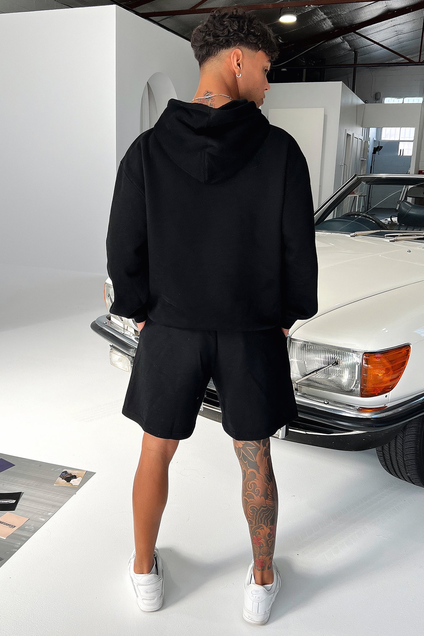 Series 10 3/4 Shorts - Black-Coutiqo