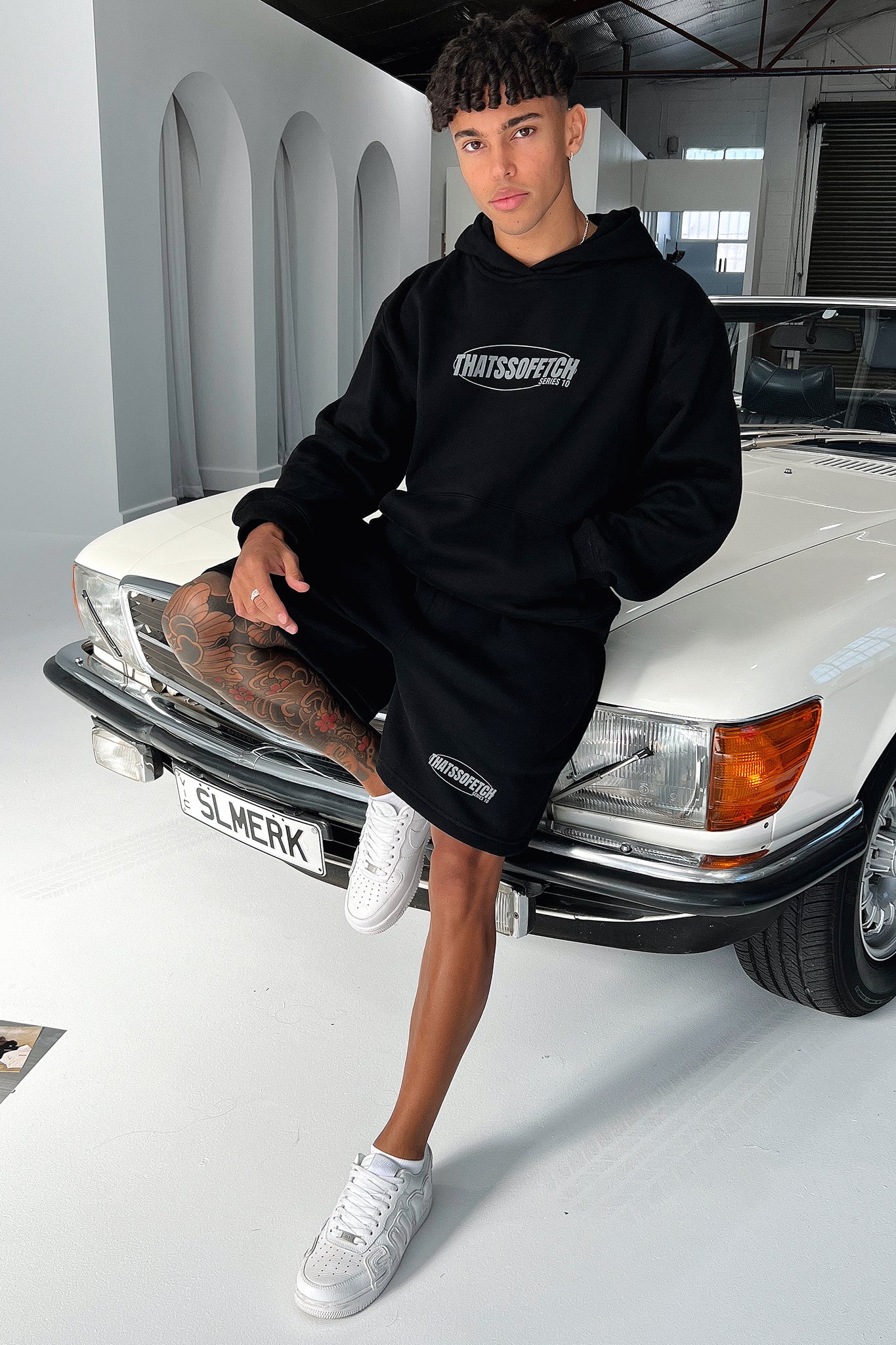 Series 10 3/4 Shorts - Black-Coutiqo