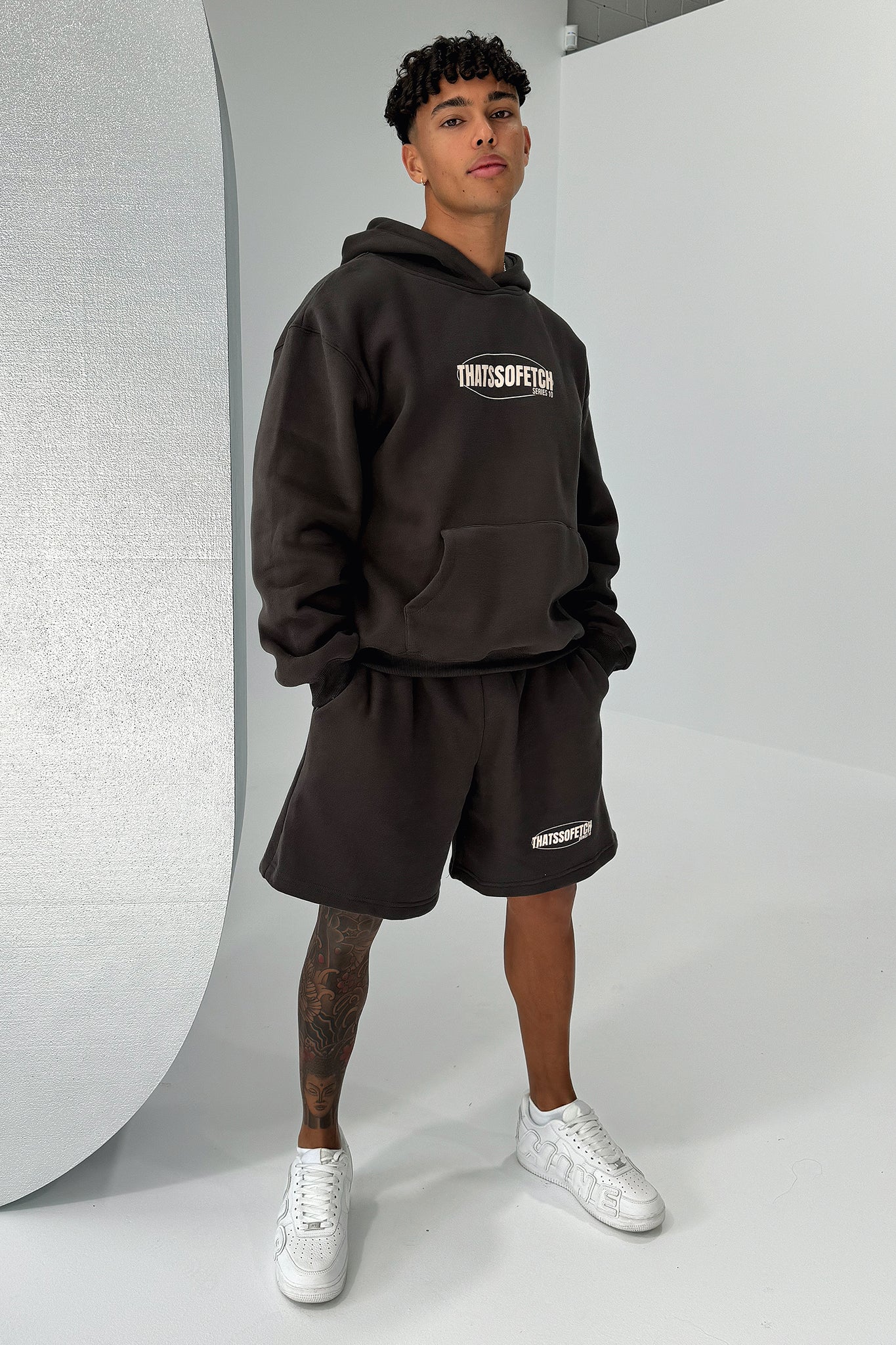 Series 10 3/4 Shorts - Charcoal-Coutiqo