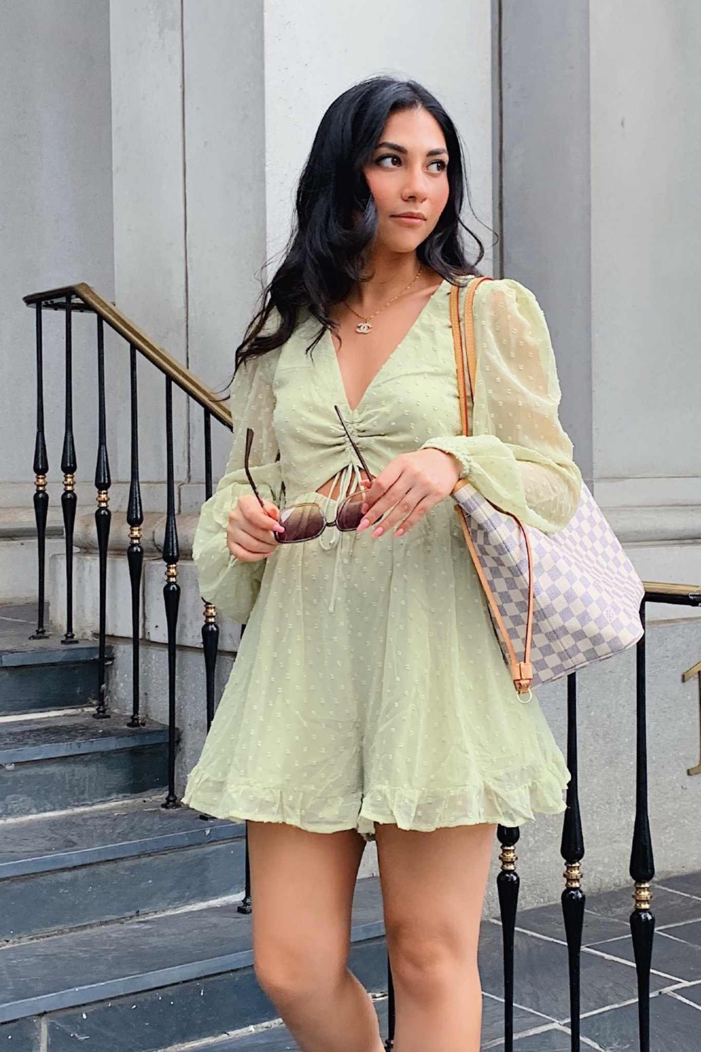 Asprin Playsuit - Green-Coutiqo