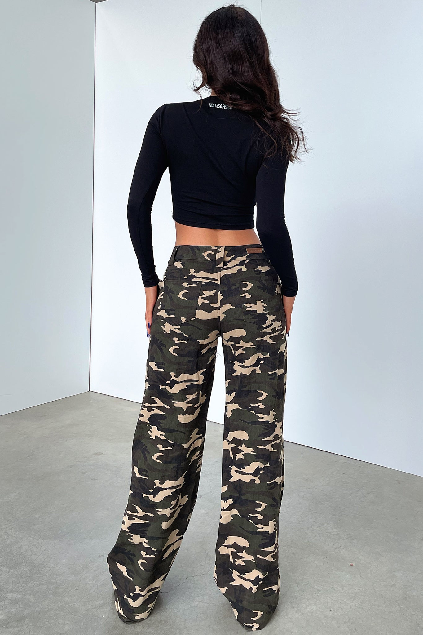 Lemar Long Sleeve Baby Tee - Black-Coutiqo