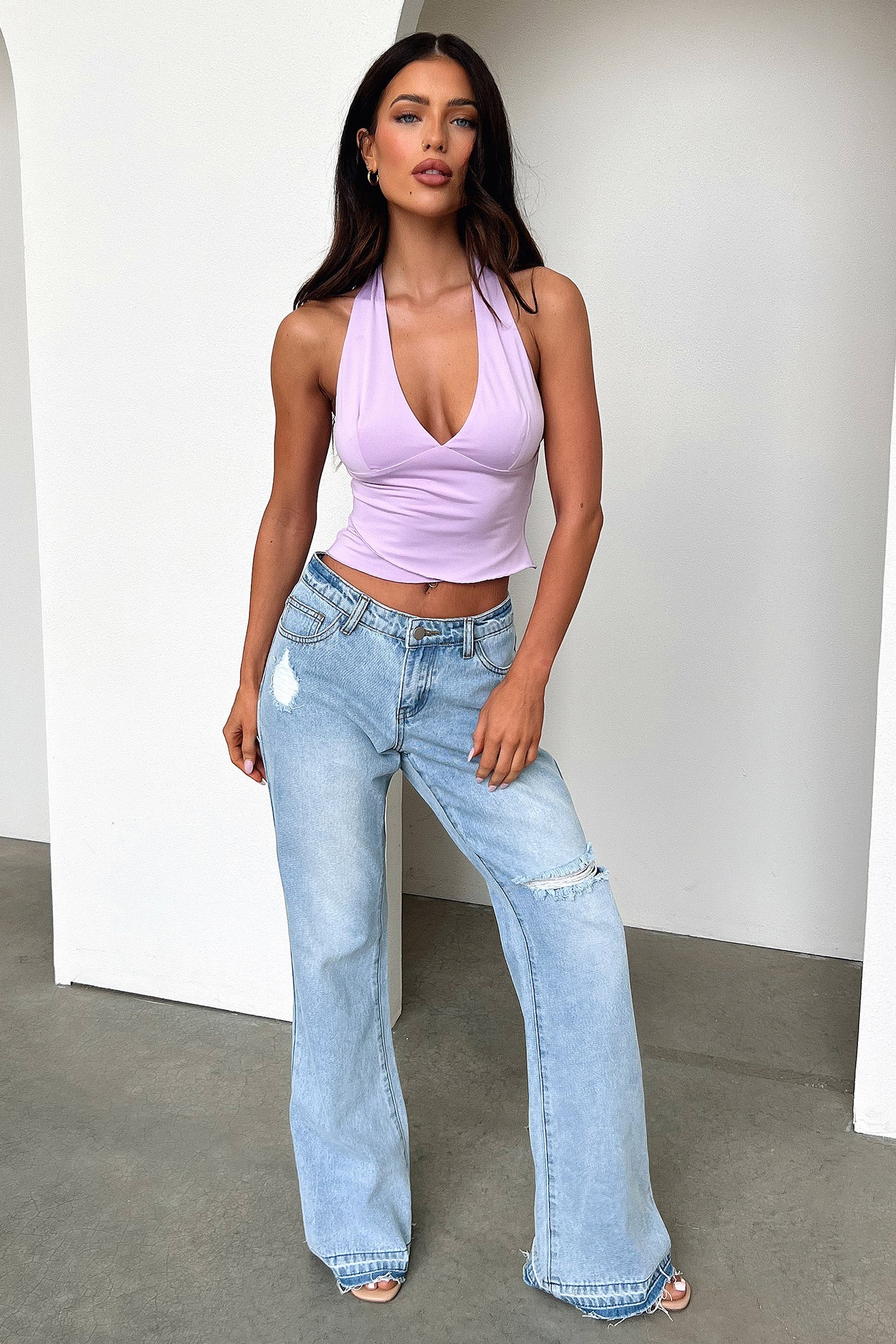 Athena Top - Purple-Coutiqo