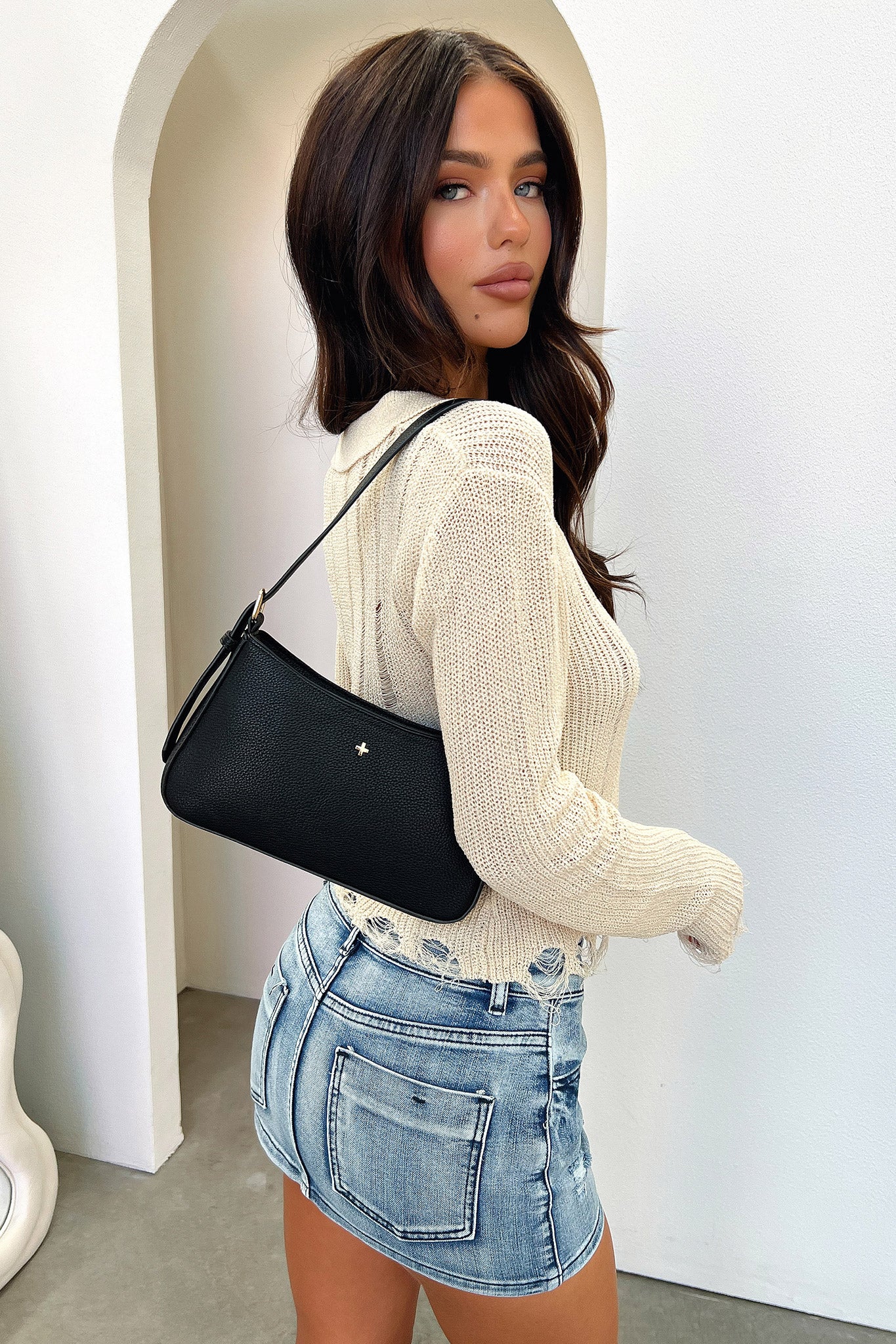 Avona Knit - Beige-Coutiqo