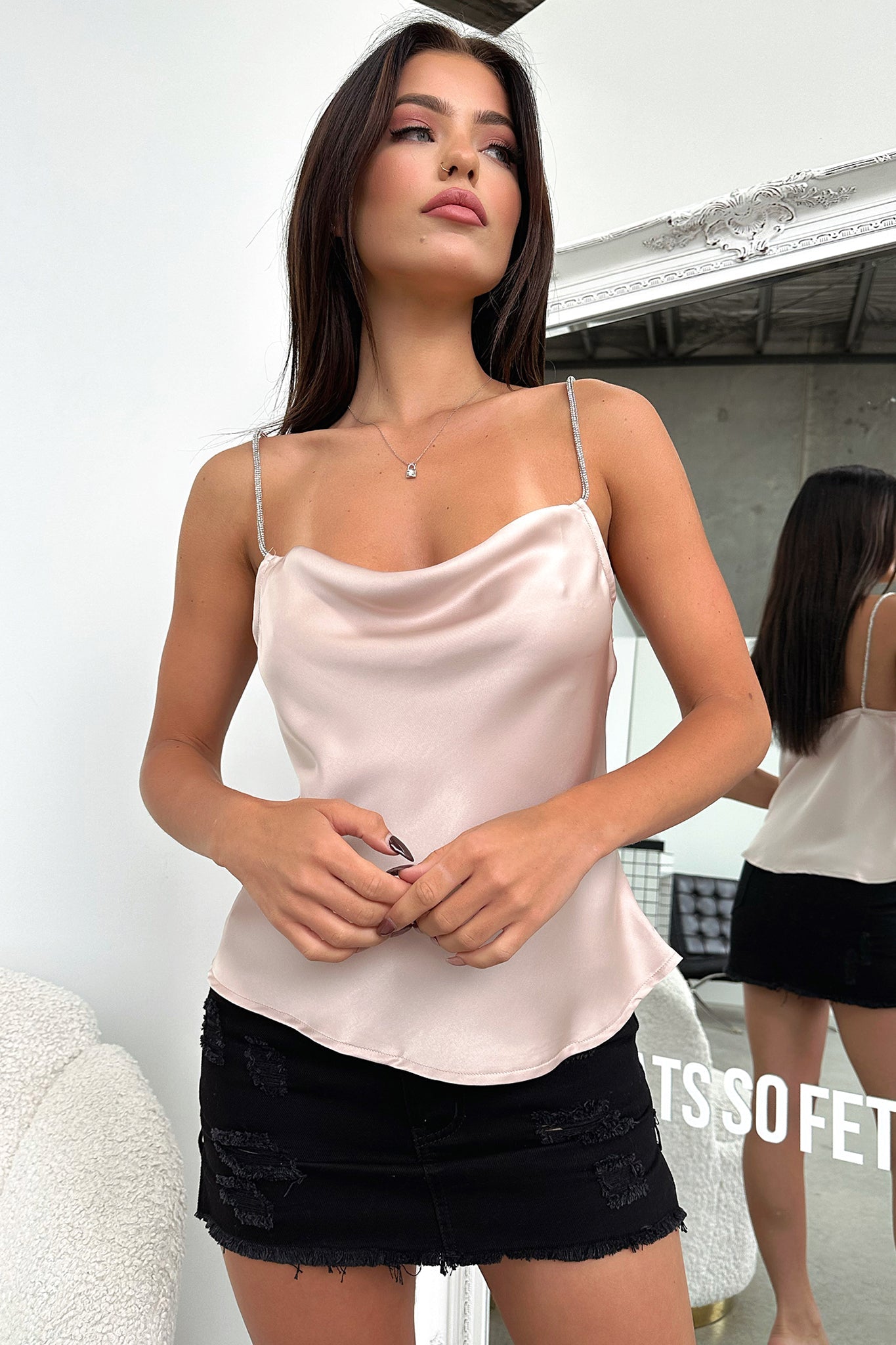 Azalea Top - Champagne-Coutiqo
