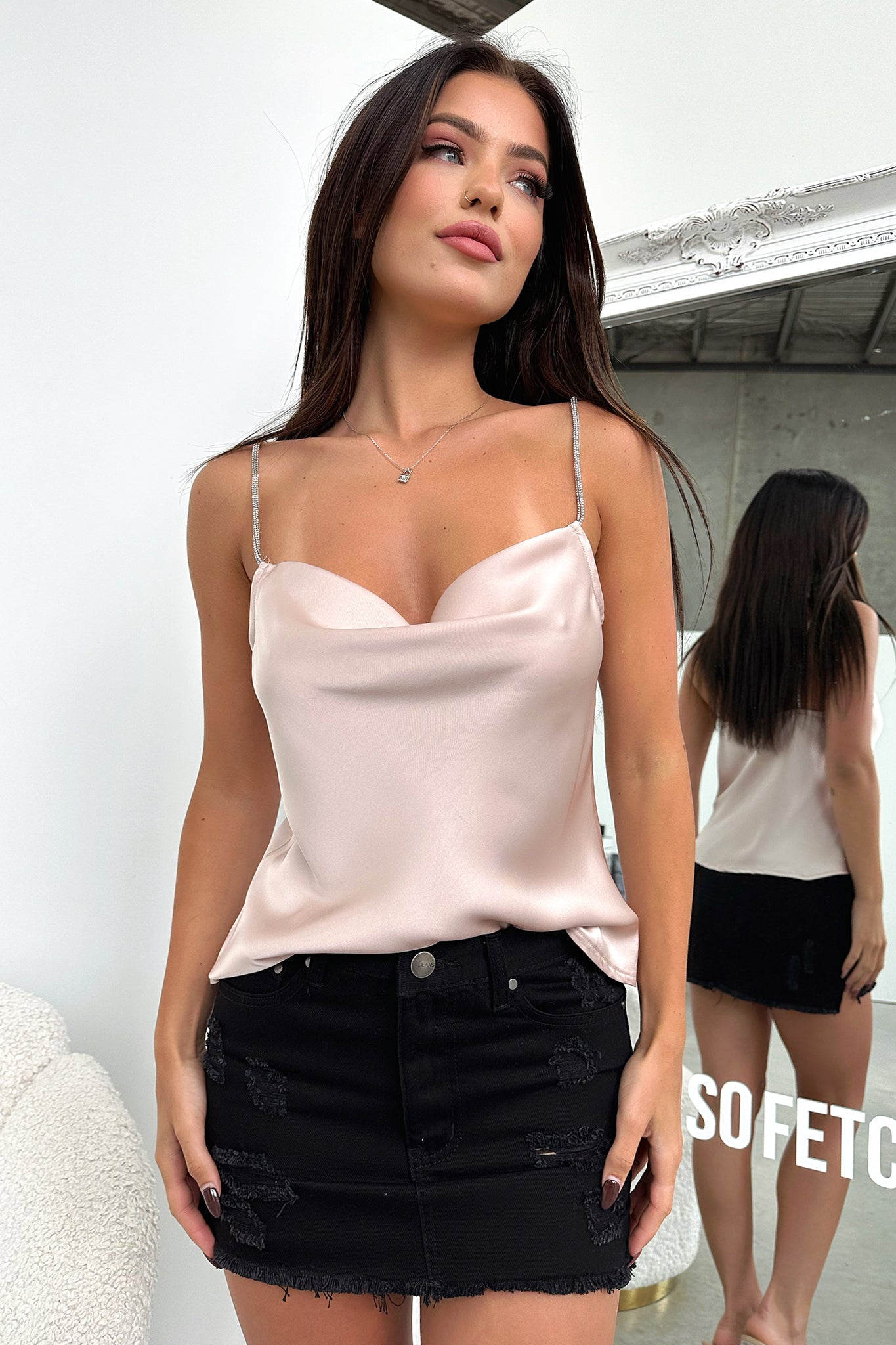 Azalea Top - Champagne-Coutiqo
