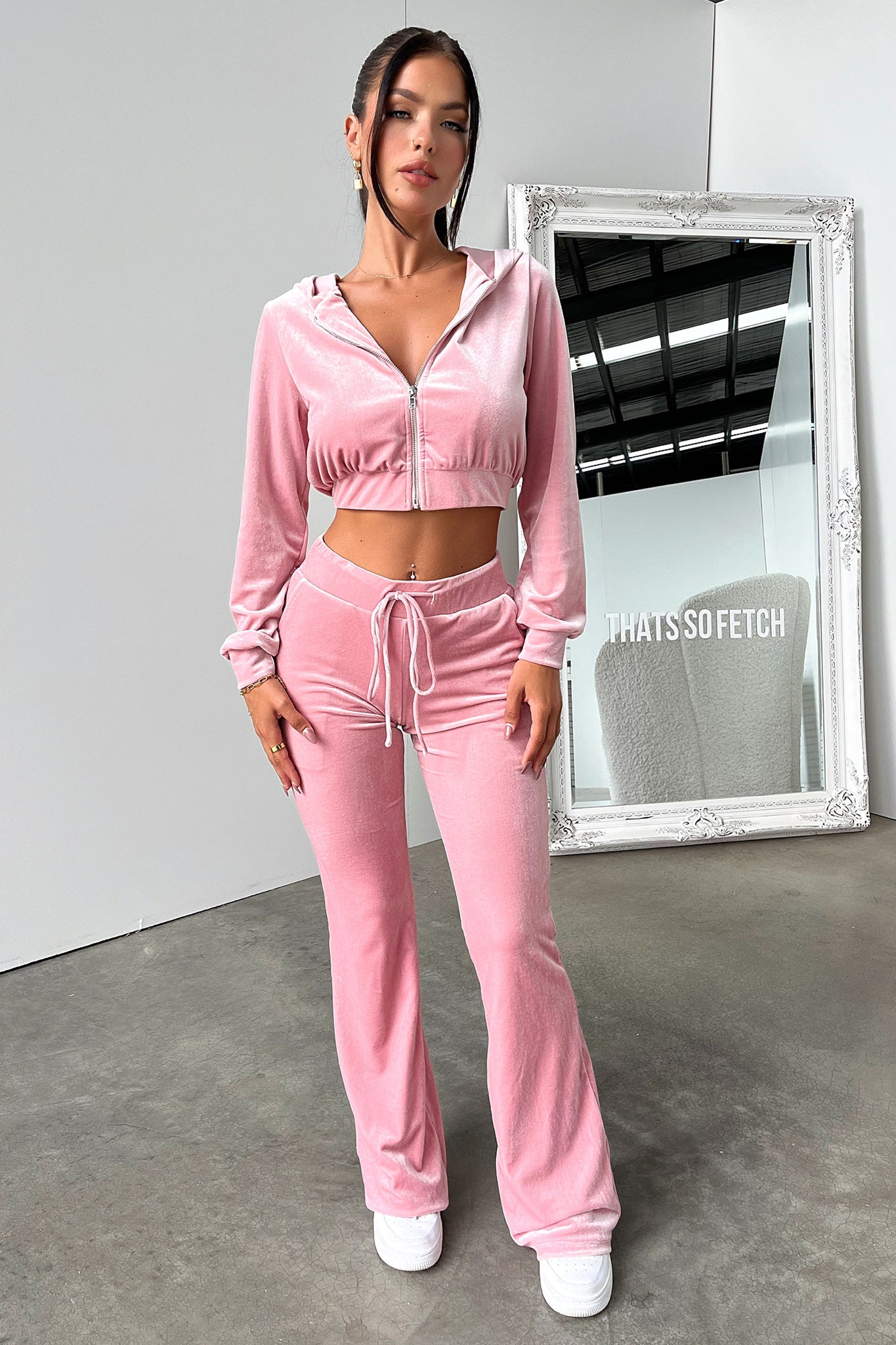 Beba Sweatpants - Pink-Coutiqo