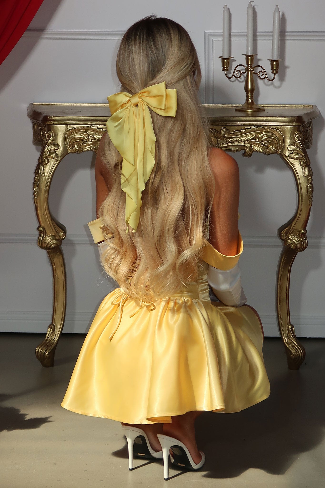 Enchanted Rose 2 Piece Set - Yellow-Coutiqo
