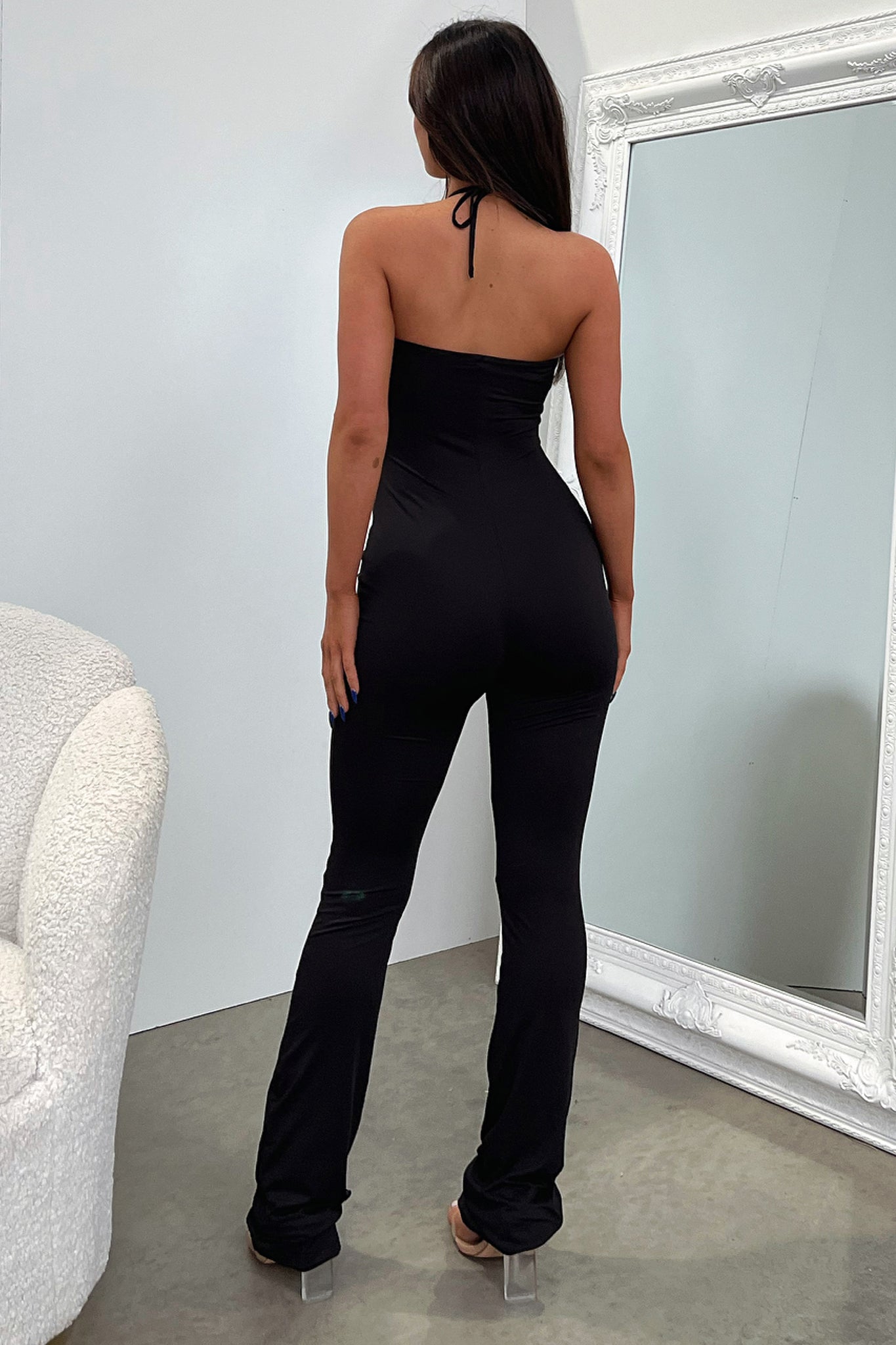 Mischa Jumpsuit - Black-Coutiqo