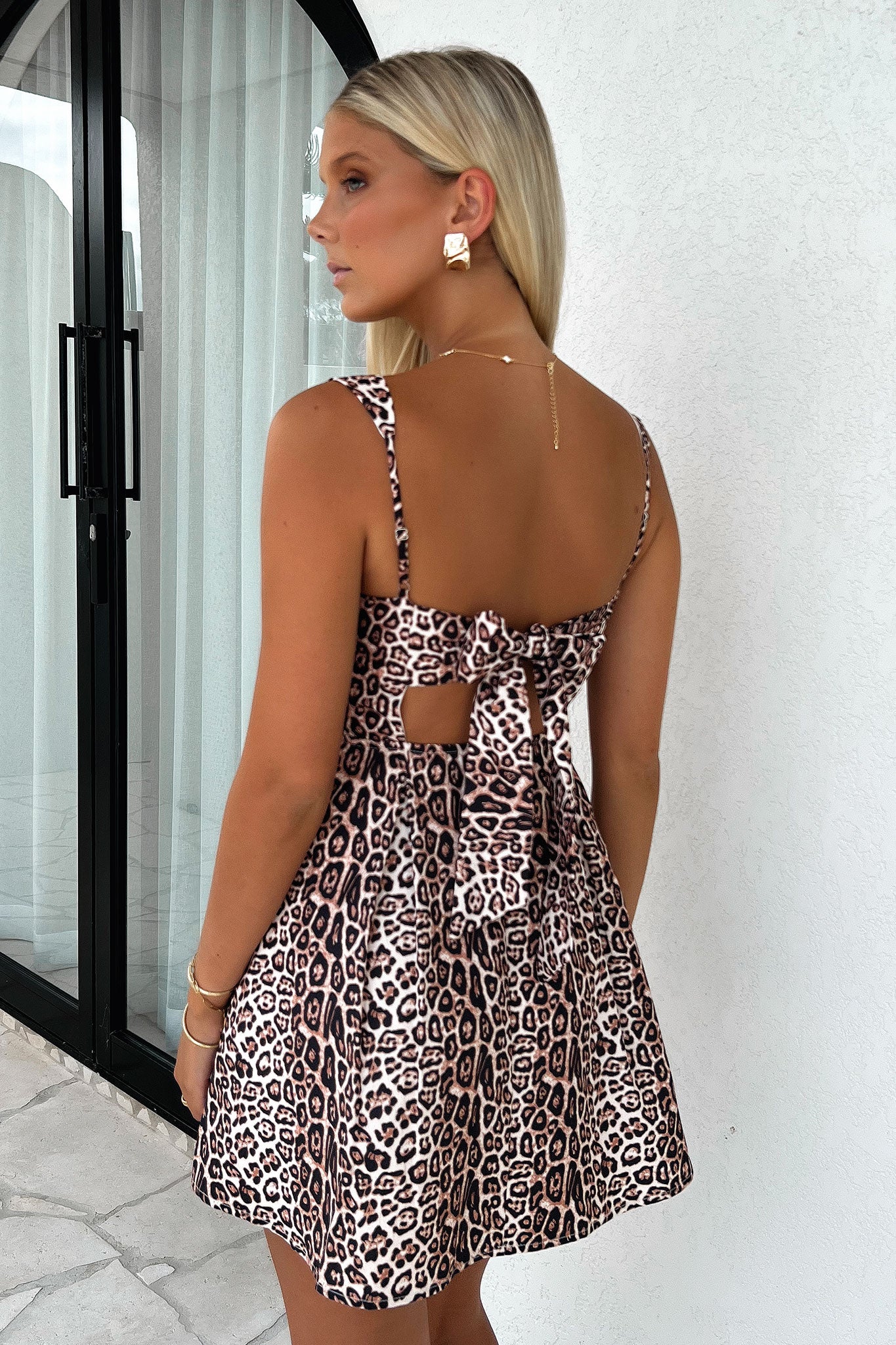Bransley Dress - Leopard-Coutiqo