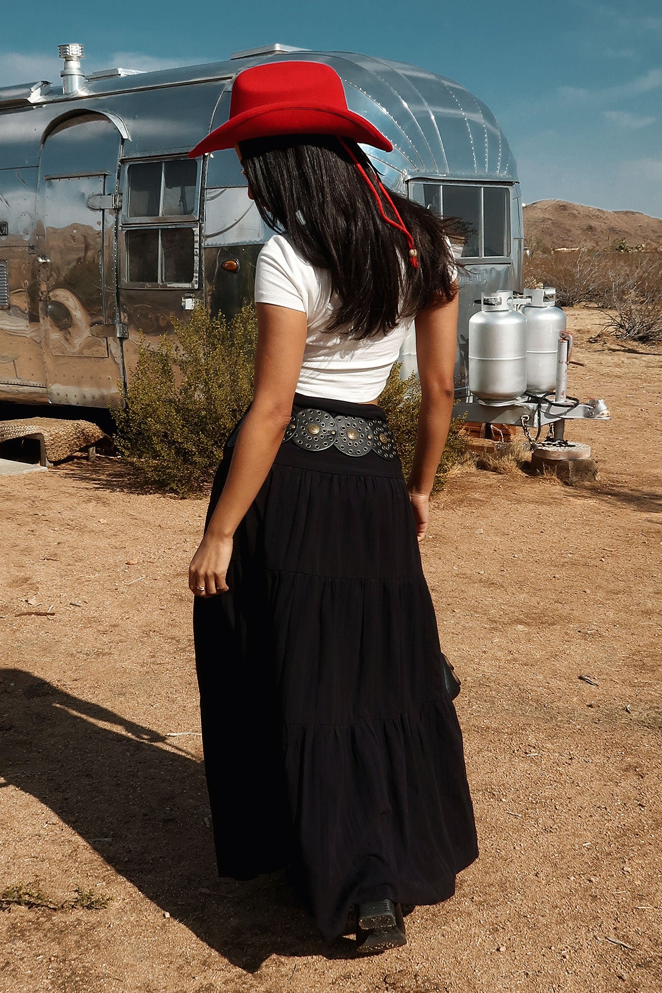 Breeze Maxi Skirt - Black-Coutiqo