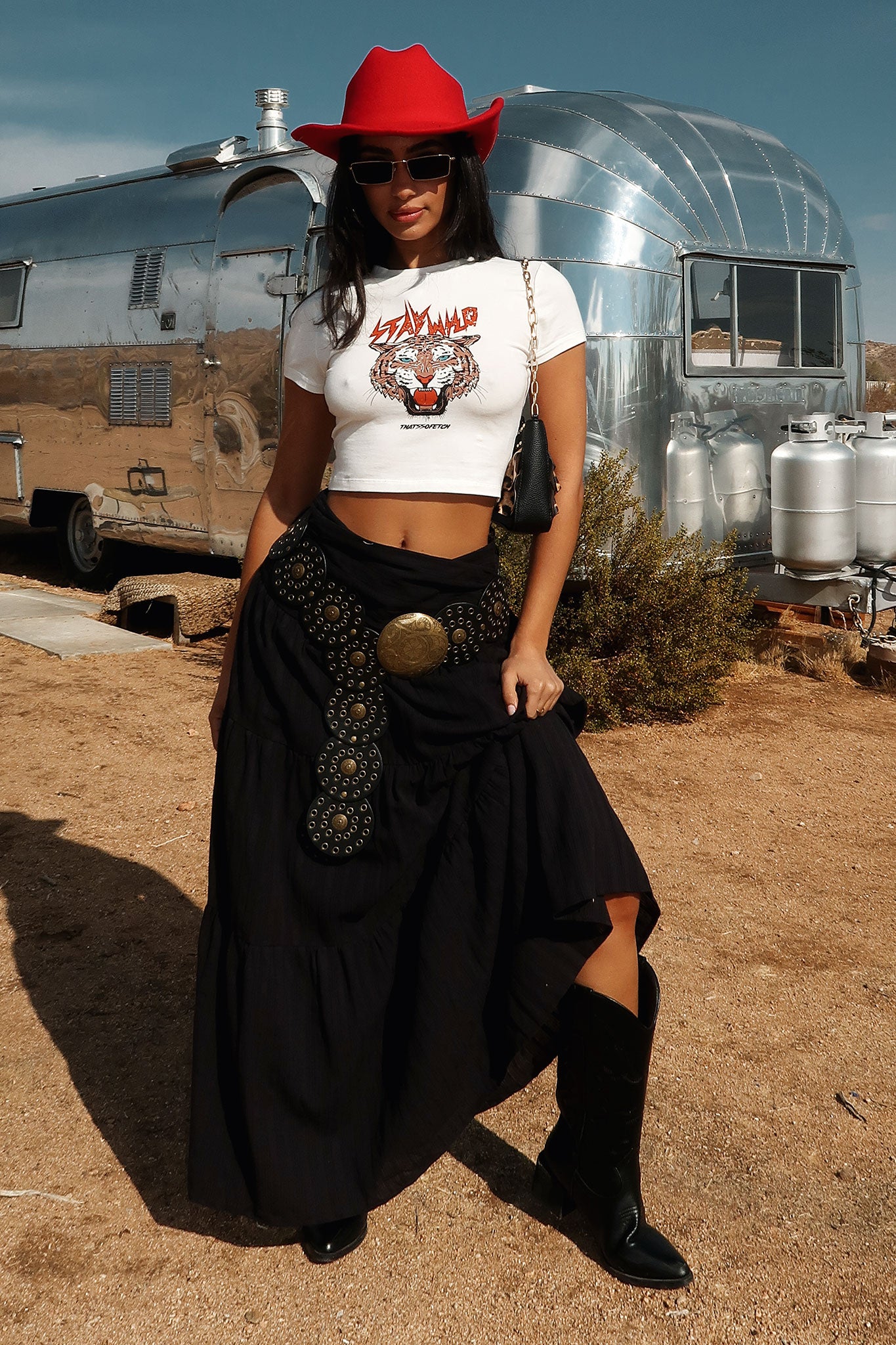 Breeze Maxi Skirt - Black-Coutiqo