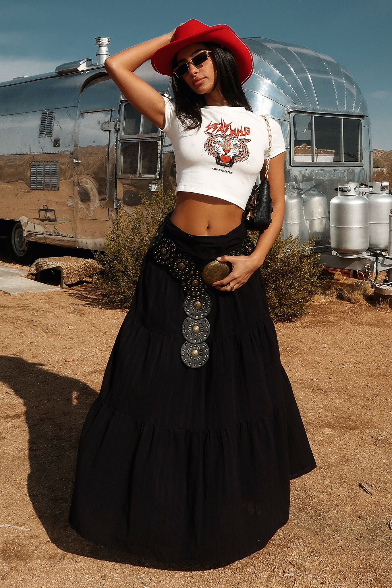 Breeze Maxi Skirt - Black-Coutiqo