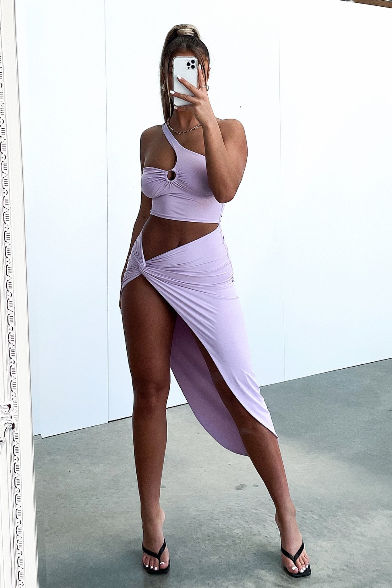 Carlos Dress - Lilac-Coutiqo