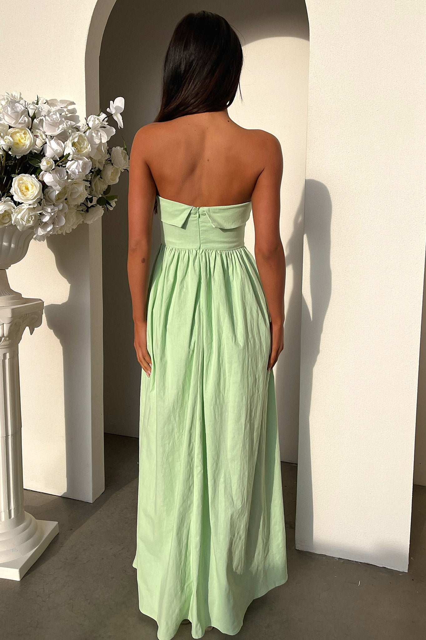 Cornell Maxi Dress - Sage-Coutiqo