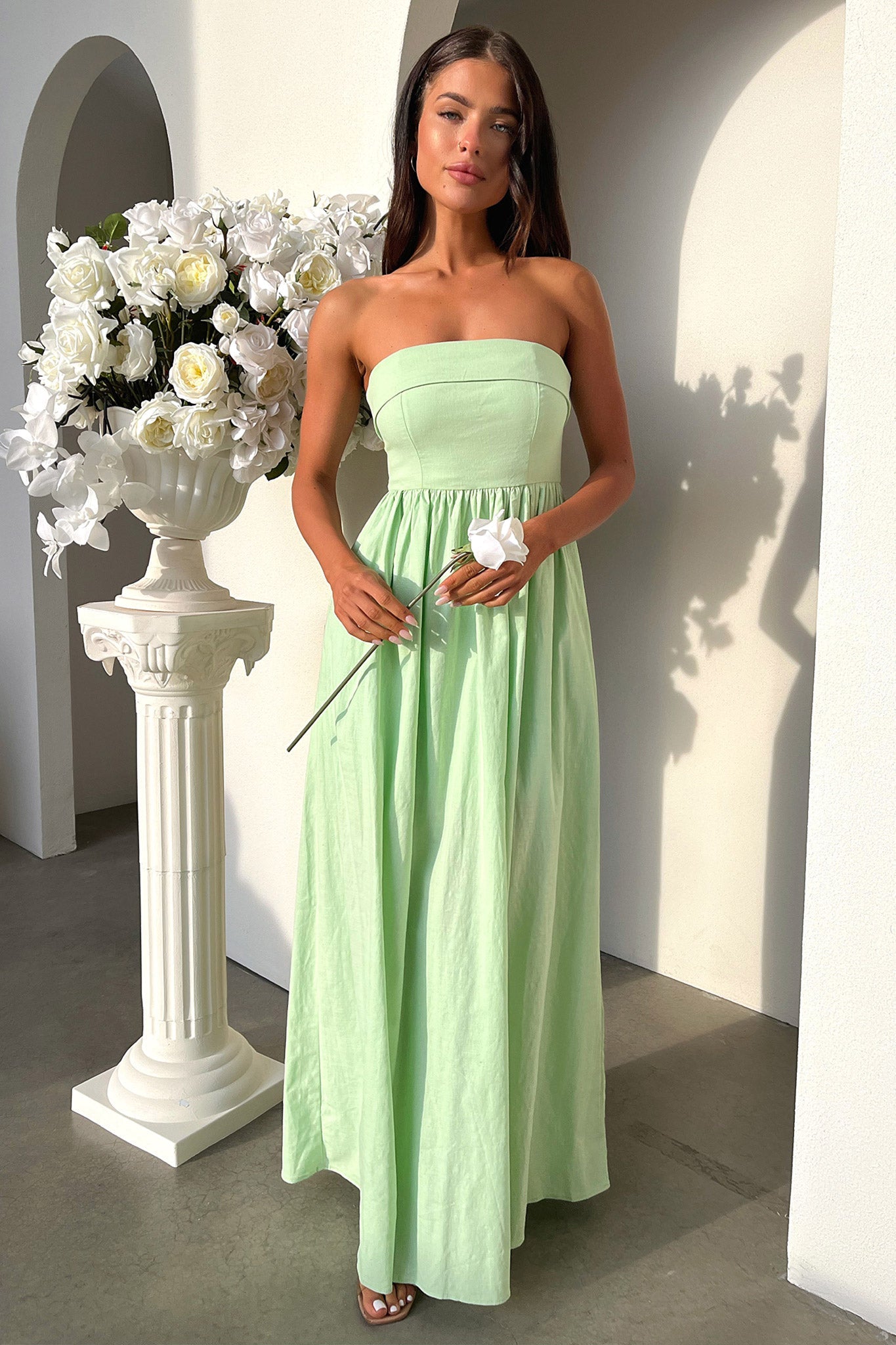 Cornell Maxi Dress - Sage-Coutiqo
