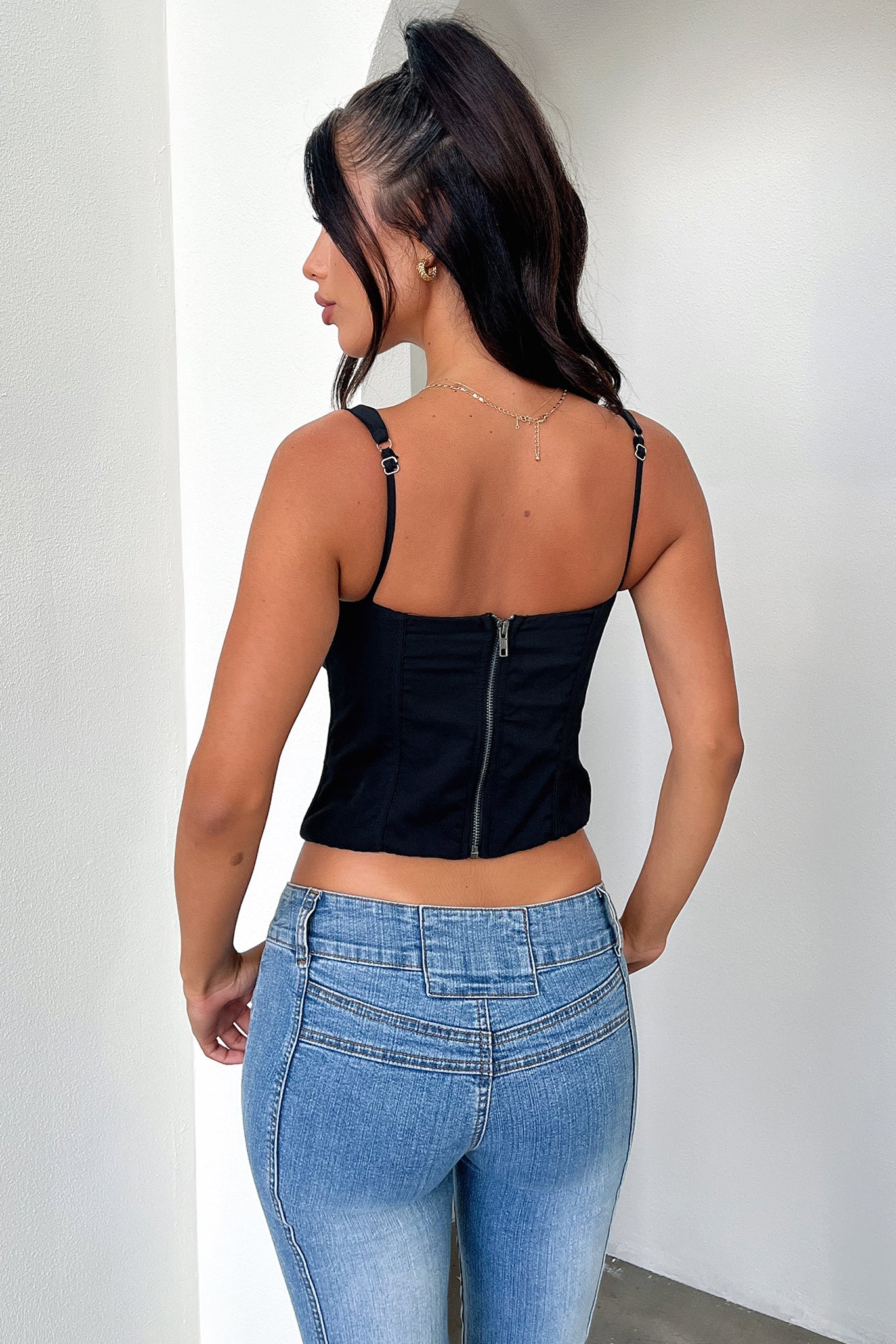 Danica Corset - Black-Coutiqo