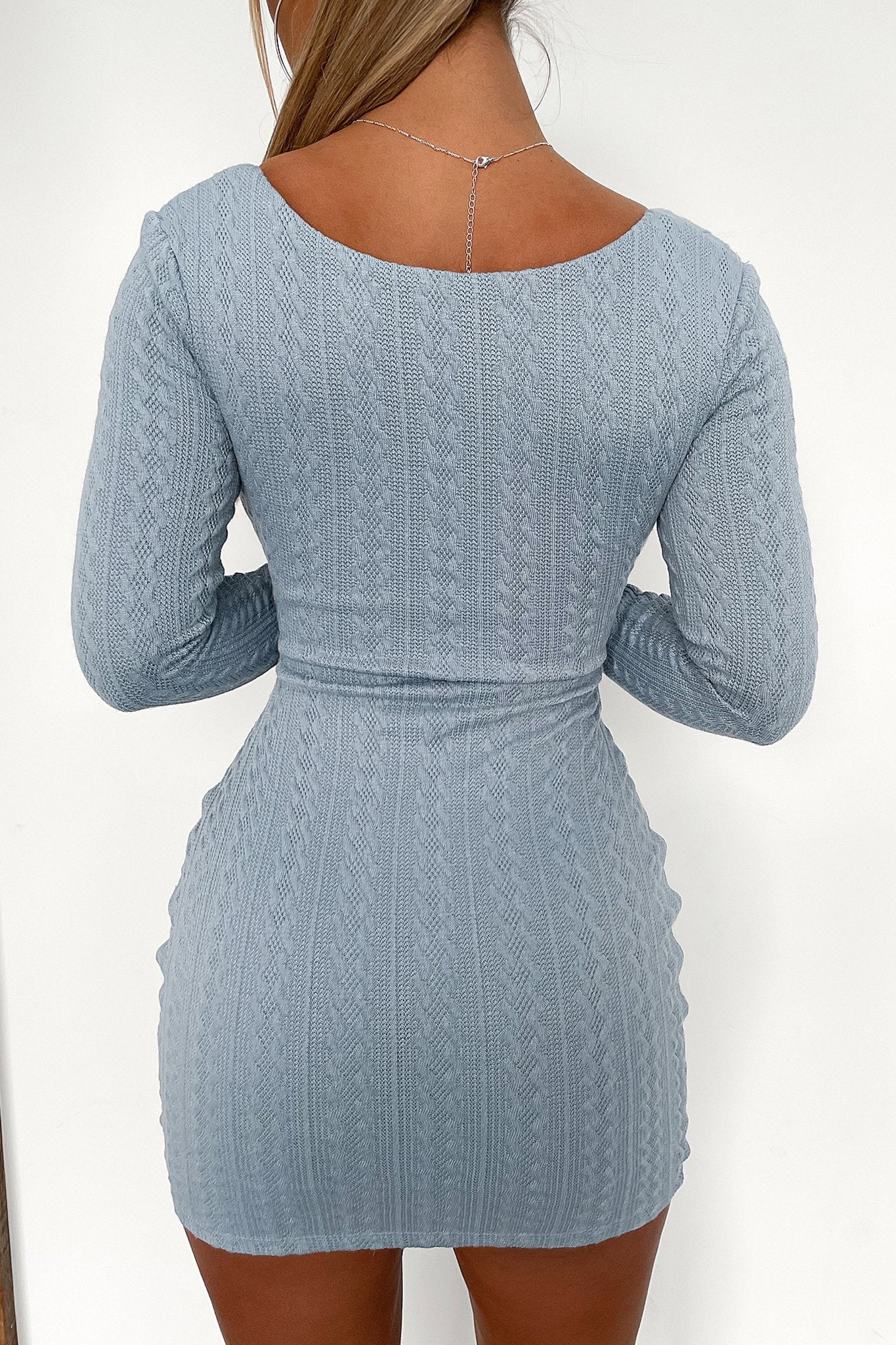 Darlington Dress - Blue-Coutiqo