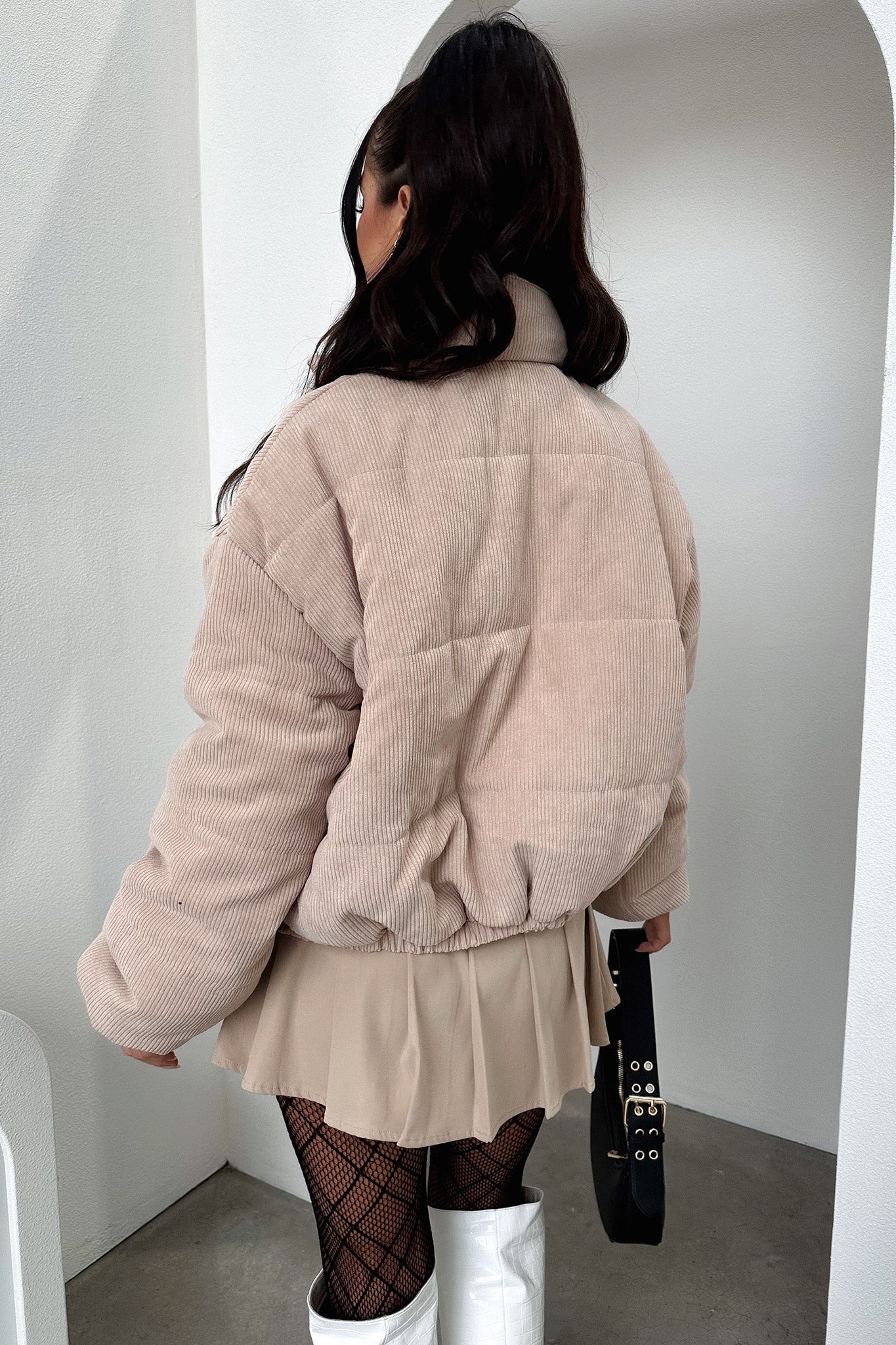 Henry Jacket - Beige-Coutiqo