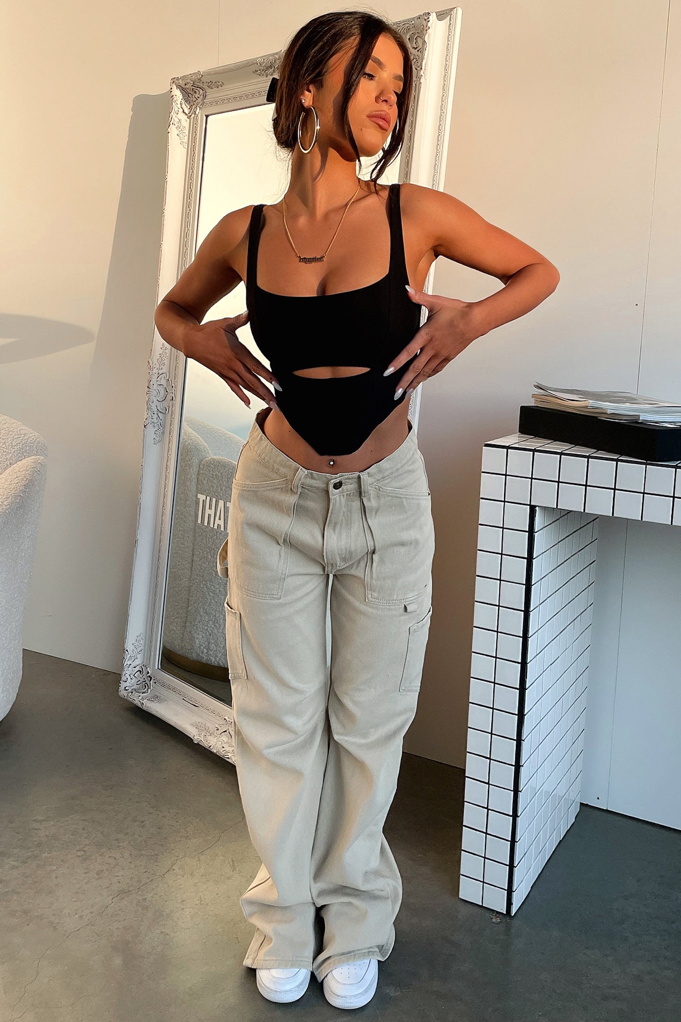 Destiny Crop - Black-Coutiqo