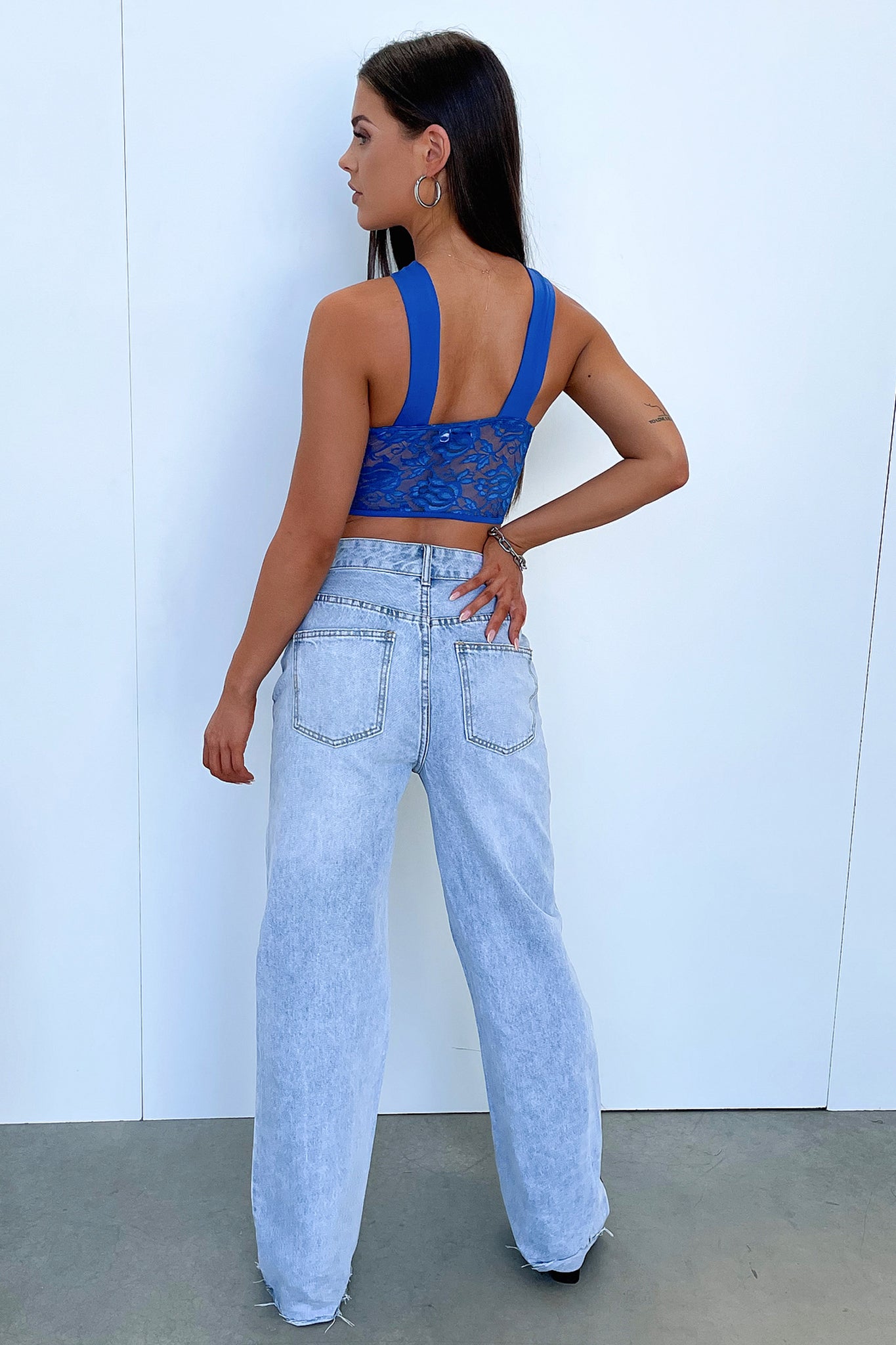 East Crop - Royal Blue-Coutiqo