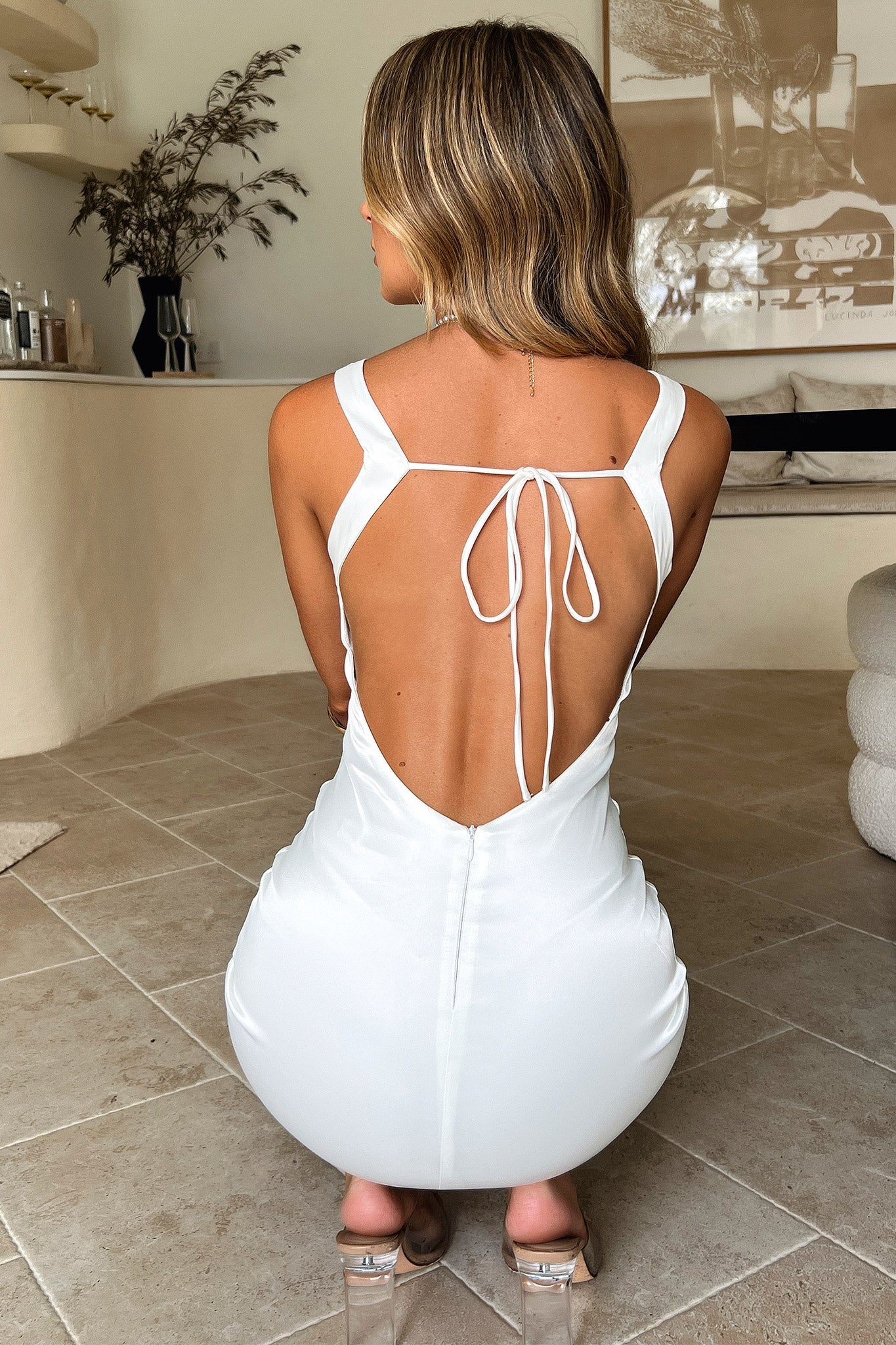 Eira Dress - White-Coutiqo