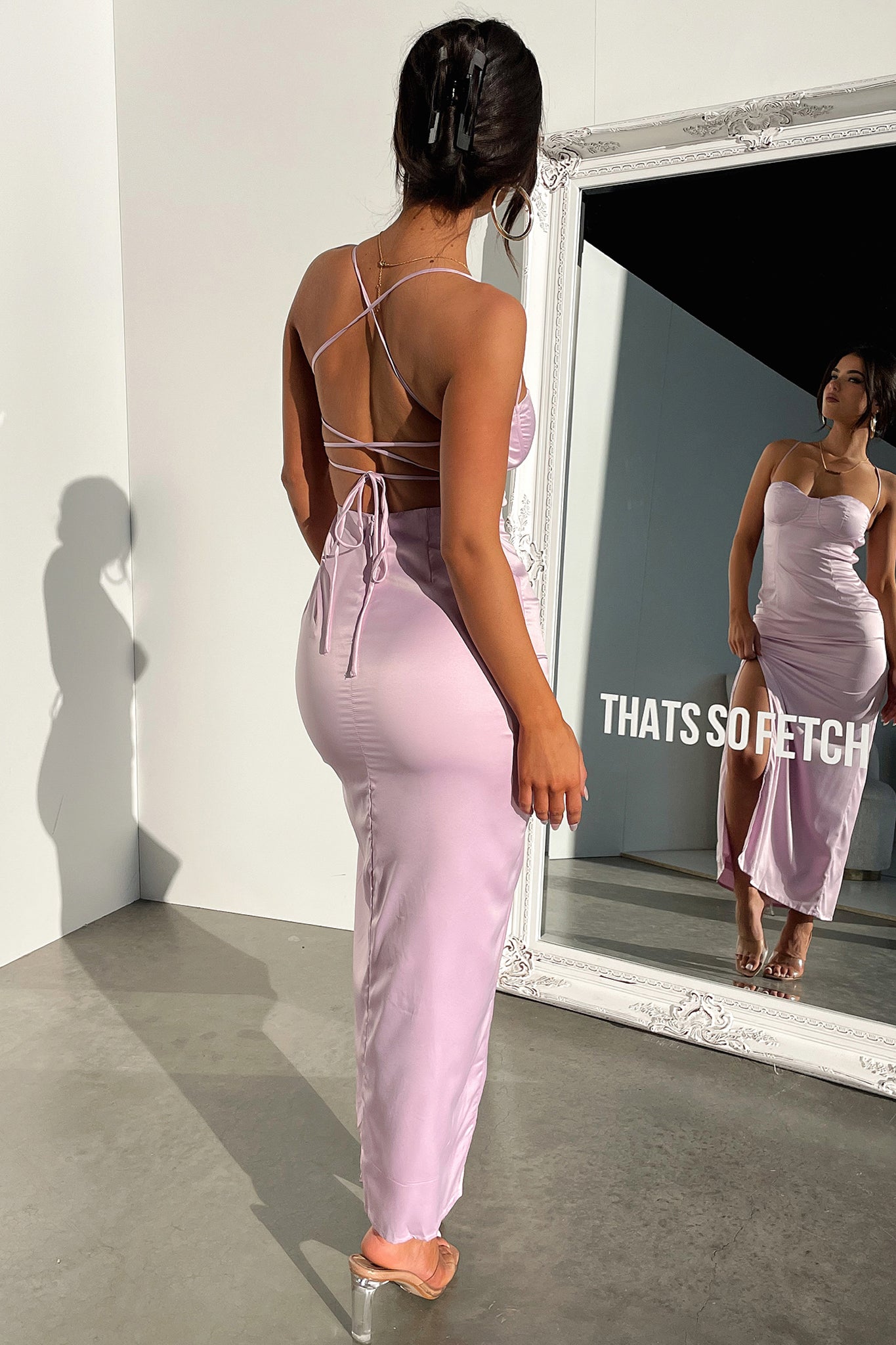 Elizabeth Maxi Dress - Lilac-Coutiqo