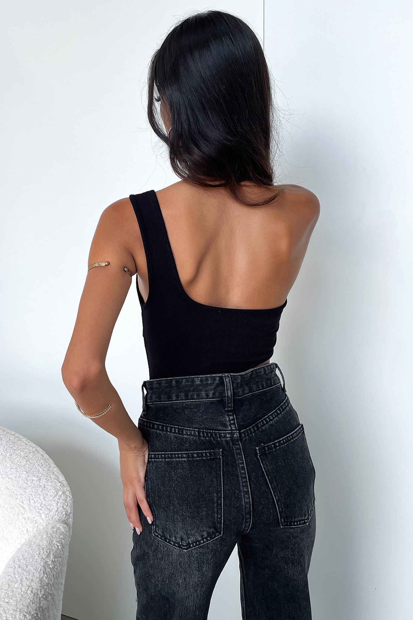 Foxy Bodysuit - Black-Coutiqo