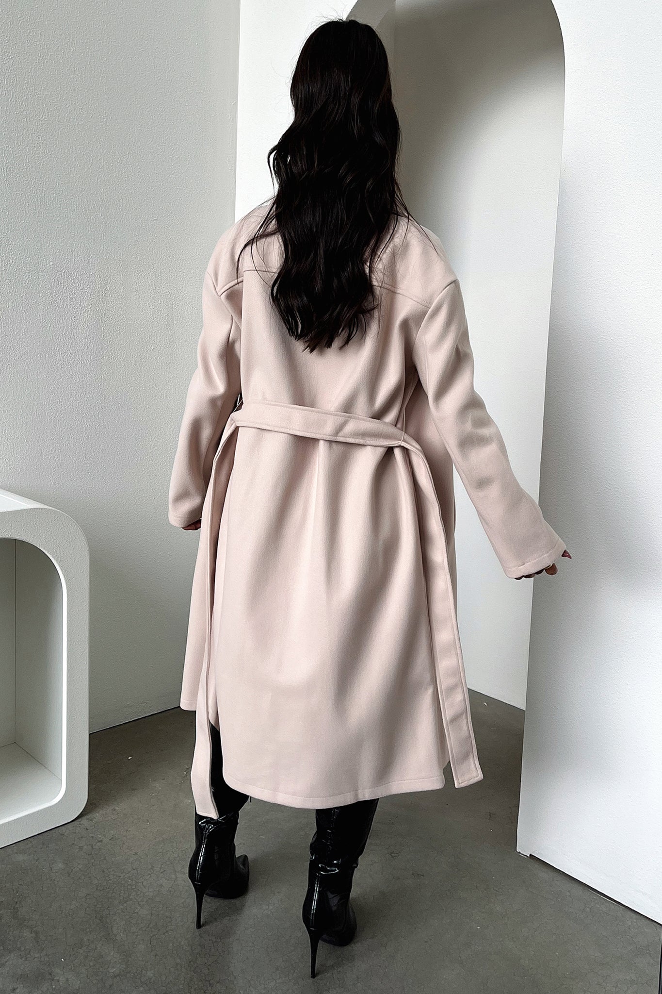 Francesca Coat - Beige-Coutiqo