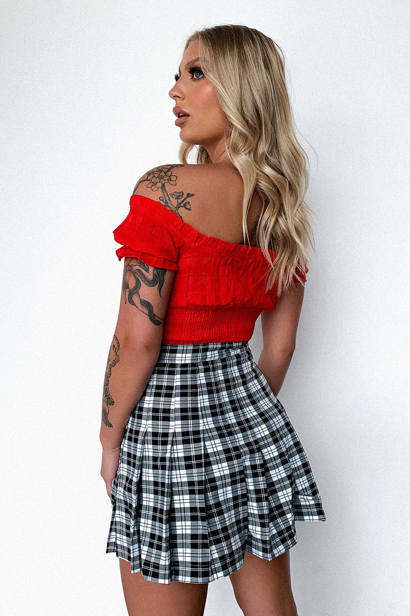 Frenchie crop - Red-Coutiqo